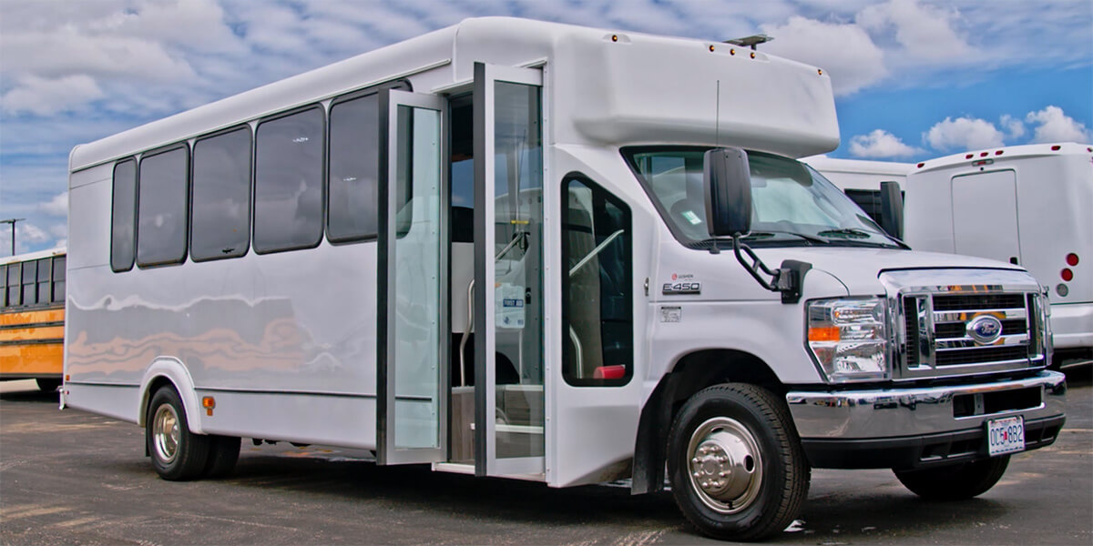 25 passenger commercial shuttle bus