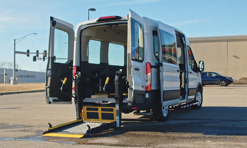 ford transit wheelchair van for rent