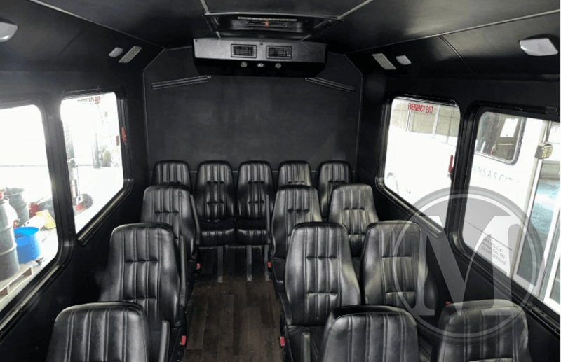 2017 ford glaval transit 14 passenger rear lugagge used commercial bus 4.png