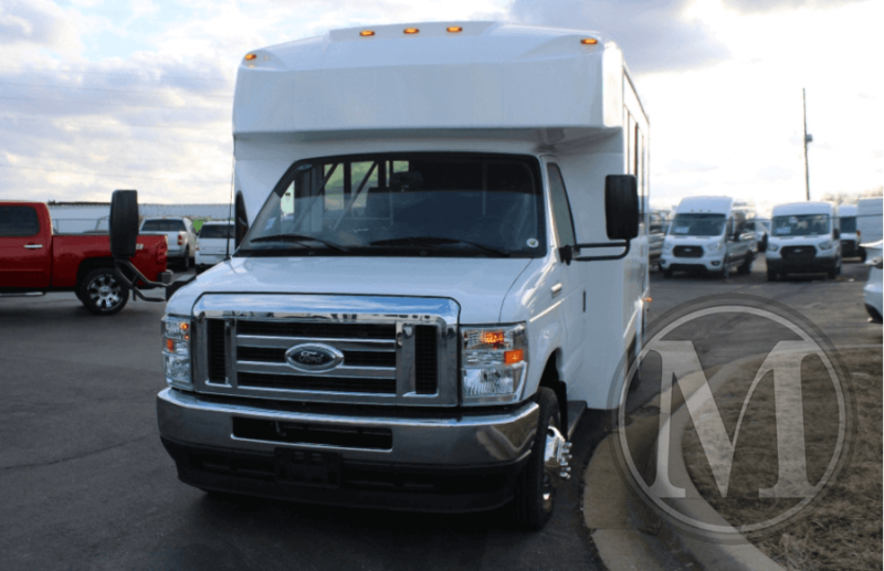 2023 ford e450 glaval universal 14 passenger rear luggage new commercial bus 6.png
