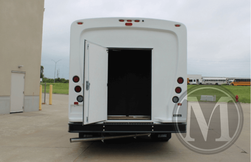 2023 ford e450 glaval universal 24 passenger rear luggage new commercial bus 8.png