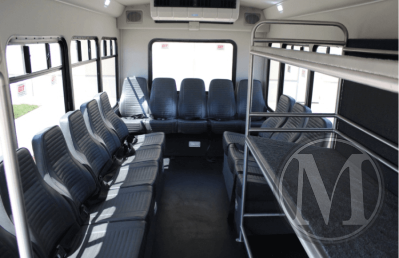 2023 ford transit glaval commute 14 passenger luggage rack perimeter new commercial bus 3.png