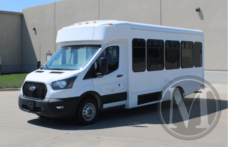 2023 ford transit glaval commute 14 passenger luggage rack perimeter new commercial bus 7.png