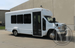 2024 ford e350 glaval 14 passenger rear luggage new commercial bus 1.png