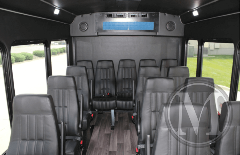 2024 ford e350 glaval 14 passenger rear luggage new commercial bus 2.png