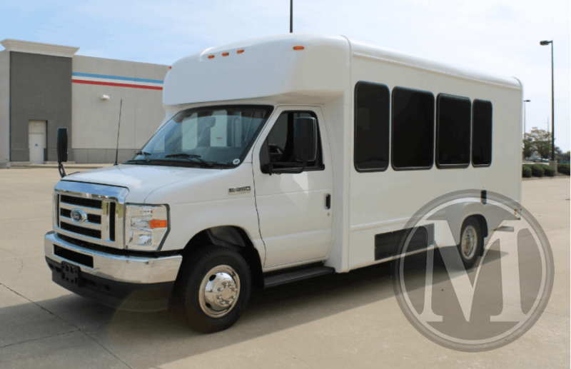 2024 ford e350 glaval 14 passenger rear luggage new commercial bus 8.png