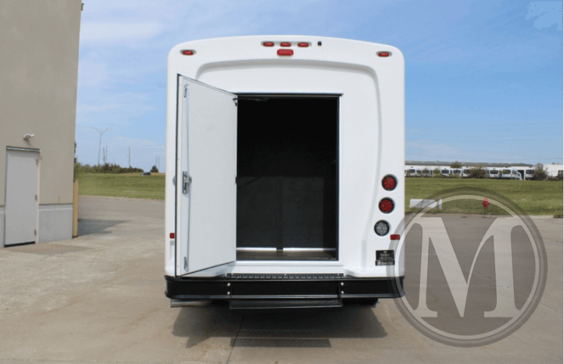 2024 ford e350 glaval 14 passenger rear luggage new commercial bus 9.png