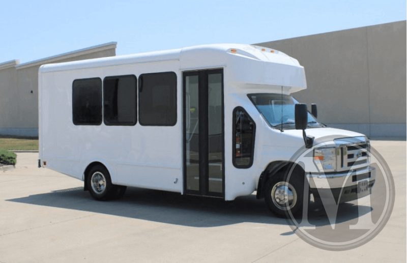 2024 ford e450 glaval 14 passenger rear luggage new commercial bus 1.png