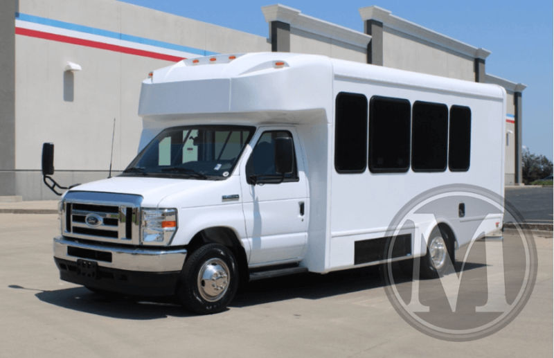 2024 ford e450 glaval 14 passenger rear luggage new commercial bus 8.png