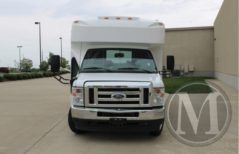 2024 ford e450 glaval universal 14 passenger dedicated rear luggage area new commercial bus 7.png